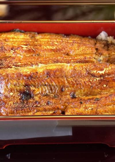 うな重のアップ